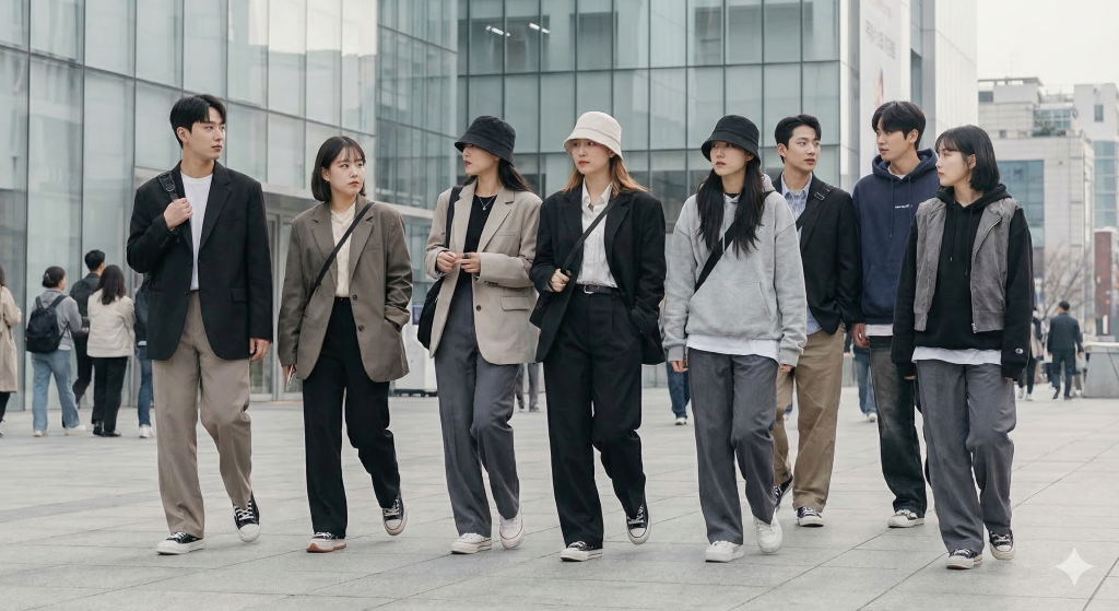 korean streetwear fashion trends outfit ideas