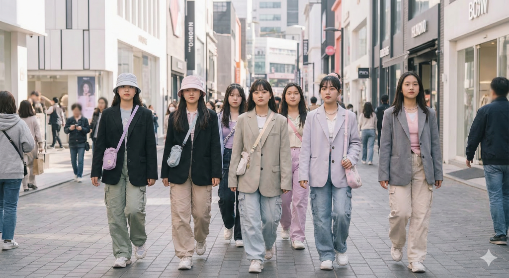 korean streetwear fashion trends for teenage girls