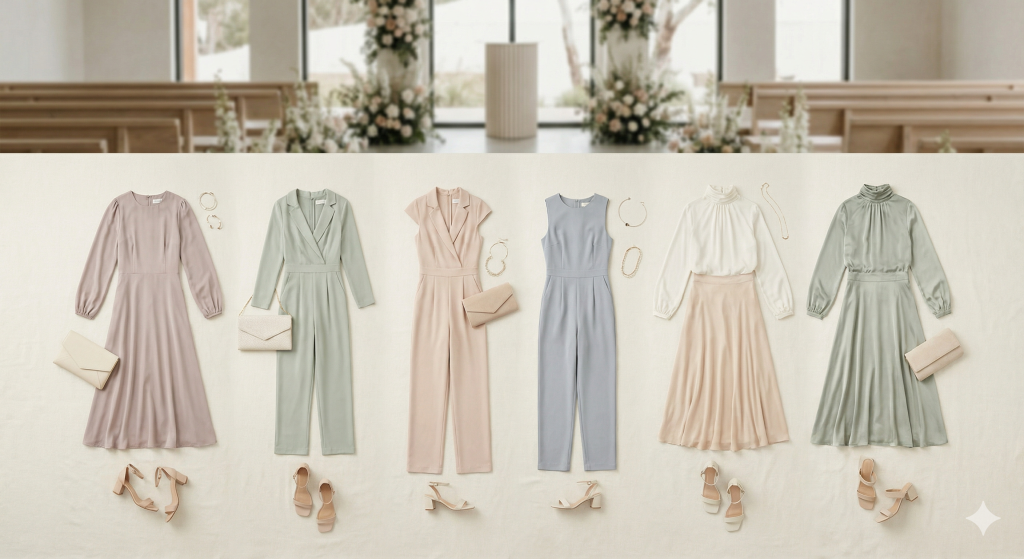 modest fashion trends for wedding guests